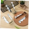Mipcase 20pcs Joist Hanger Set Face Mount Hurricane Ties Support