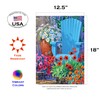 Toland Home Garden 119993 Adirondack Arrangement Flag, Garden 12.5" x