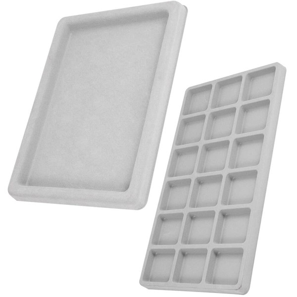 TEHAUX Bead Board Trays for Jewelry Making 2pcs Bead Design