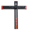 4-in-1 Drilling Positioning Jig, 35cm/14inch Multifunctional T Square Adjustable Angle