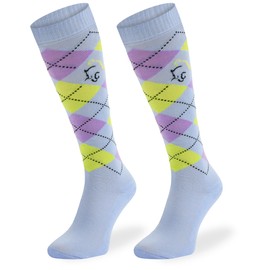 SKIETY Cotton Socks - Riding Socks - Knee Socks Men & Women & Children - Women's Knee Socks - Riding Socks Women & Children - Riding Socks Girls, SPDJ_12, 35 - 38