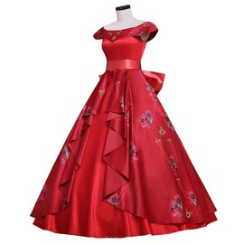 CosplayDiy Women's Dress for Elena of Avalor Princess Elena Cosplay Adult XL