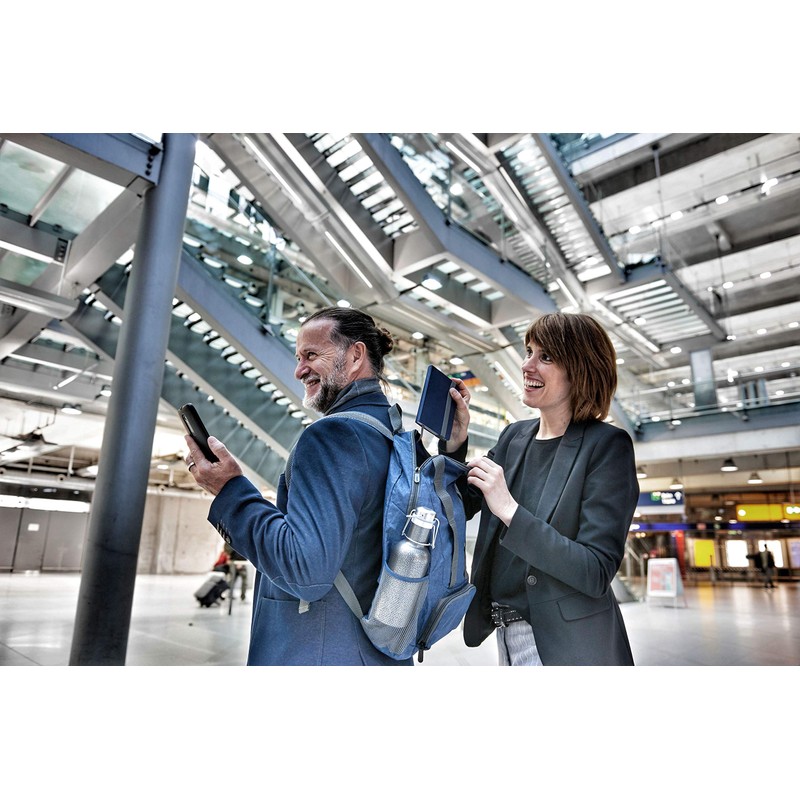 TROIKA Unisex Bagpack Backpack (Pack of 1), Green, Modern