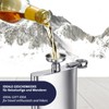 Westmark Delano Hip Flask - Small Flask with Funnel -