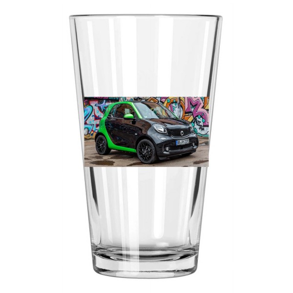 Homemade Smart Fortwo Electric Drive Hd Pint Beer Drinking Glass