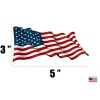 Rogue River Tactical USA Flag Sticker Bumper Sticker Car Decal