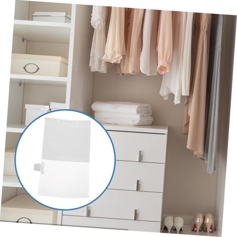 Angoily 10Pcs Reusable Hanging Moisture Absorber Bags for Closet, Kitchen,