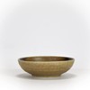 Sushisushi Glazed Stone Bowl Dark/Mid Brown 150×48mm (Japanese Made)