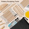 Amrules Clay Tools Kit, 43 PCS Pottery Tools, Practical Polymer