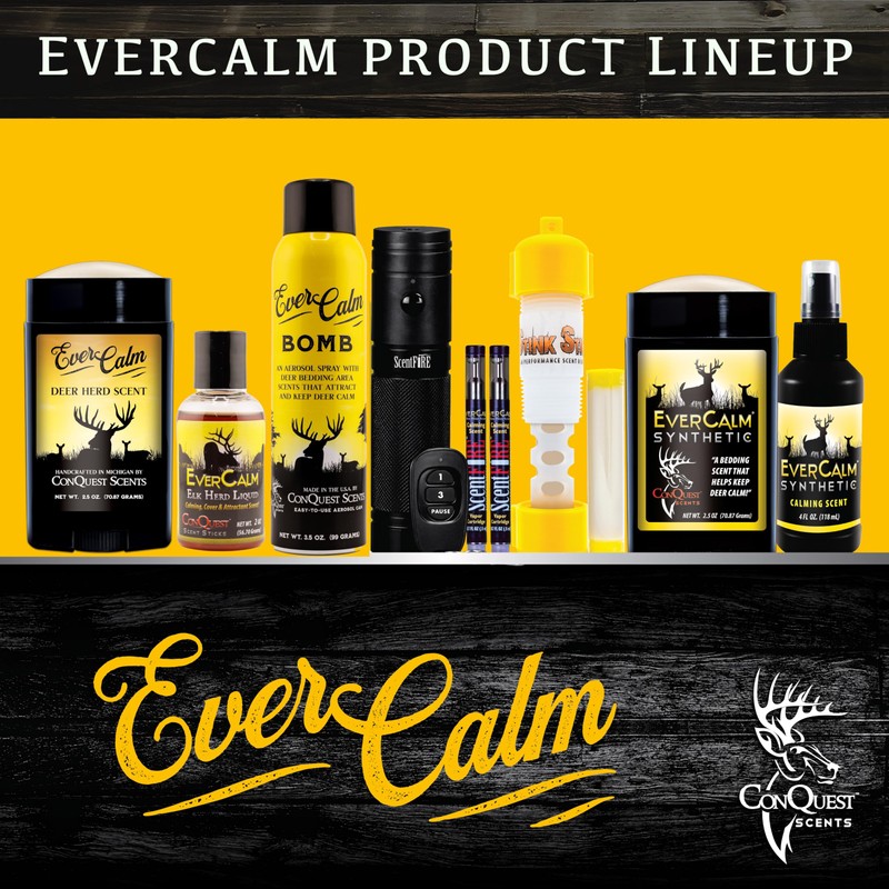 Conquest Scents EverCalm Deer Herd Scent Stick – Deer Attractant