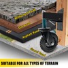 Qrooviiy 8Inch Fence Gate Wheels,600 lbs Capacity Gate Wheels with