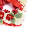 Artificial Heart Shaped Wreaths Wedding Wreaths Fake Flowers Decoration for