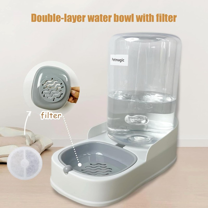 Pet Water Fountain Filter Replacement Pads, 10 Pack, Compatible with