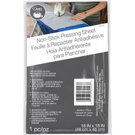 Dritz Clothing Care 82443 Non-Stick Pressing Cloth, 18 x 18-Inch , White