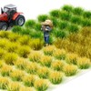 Warmtree 80 Pcs Static Grass Tuft Flower Cluster Vegetation Groups