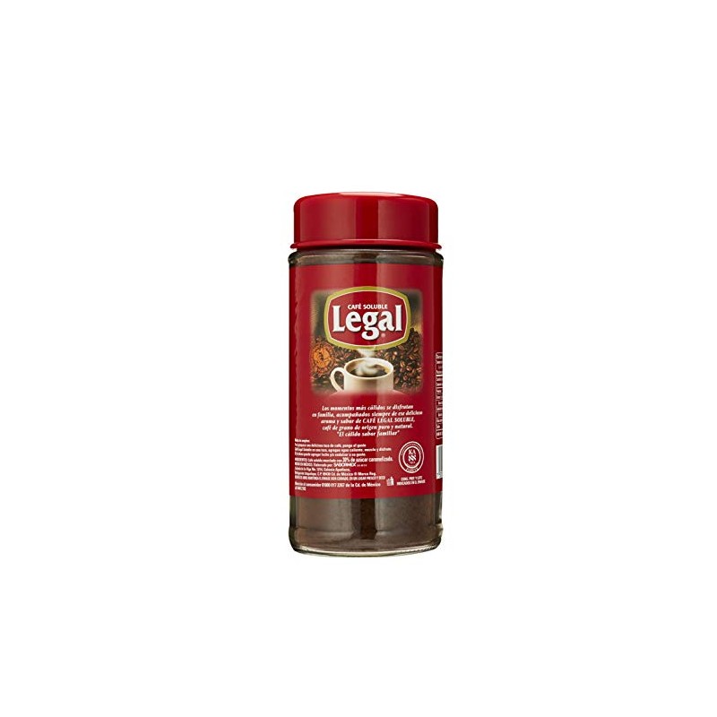 Legal Legal Regular De 180 Gr., Café, 180 gramos