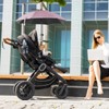 Jetclutch Baby Stroller Umbrella 360° UV Protection Universal Pram Parasol