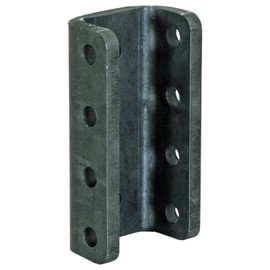 Buyers Products B9909 Heavy Duty Adjustable 3 Position Channel with Gussets, Used with B20143/0091550, 1/2" Formed Steel, Bolt and Nut Kit Sold Separately, Towing Accessories