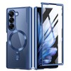 BERFY for Z Fold 7 Case with Screen Protector,Compatible with