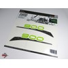 BIKE-label Decorative Sticker Green Seat Trim Compatible with Kawasaki Z900-550164VA