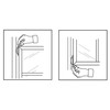 Prime-Line F 2537 Wood Window Sash Spring, Zinc Plated Steel