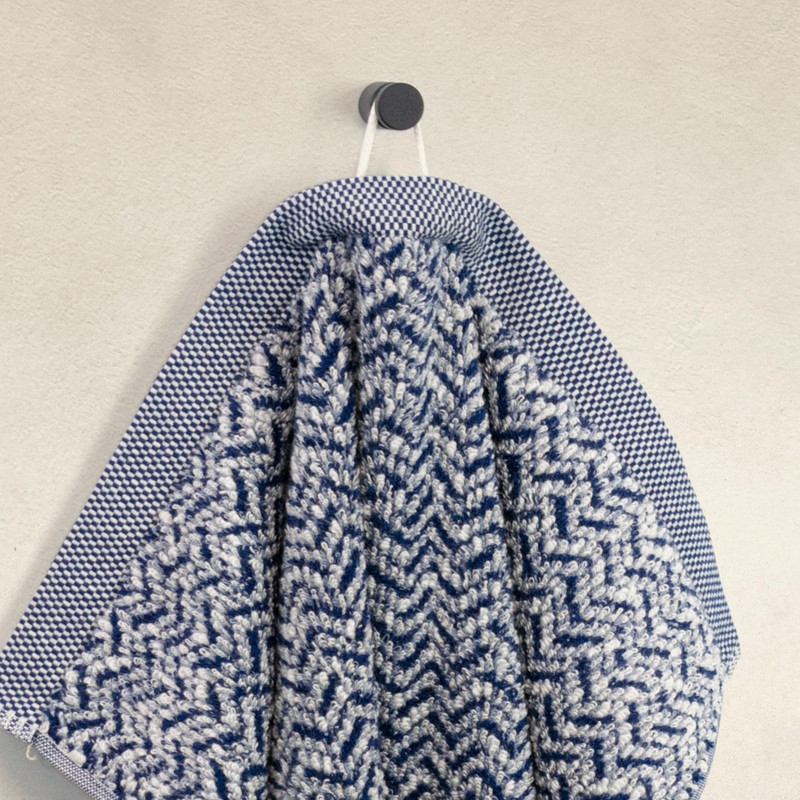 Möve Brooklyn Herringbone Guest Towel 50 x 30 cm 85%
