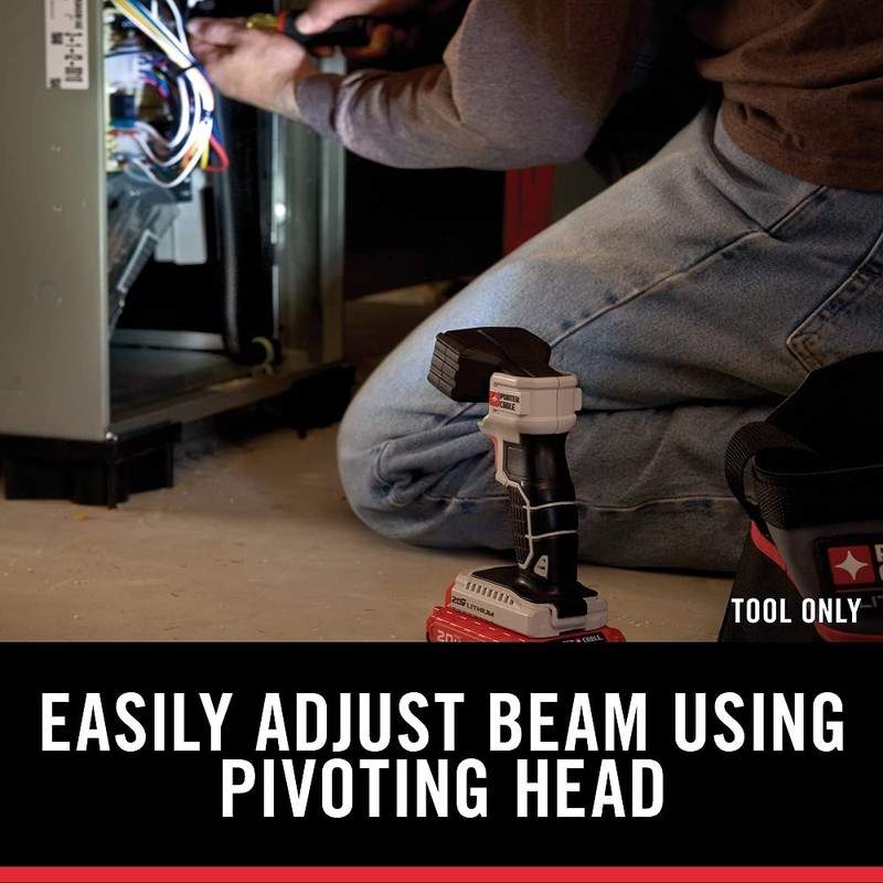 PORTER-CABLE 20V MAX LED Work Light, Black, 7.34 Inch.