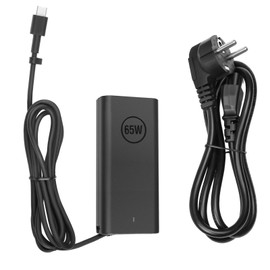 65W USB Type C Charger for Dell 14 16 Plus/Pro ProMax 14 16 Pro 13 14 Premium Pro Rugged 13 14 65W Power Supply DA65NM190 HA65NM190