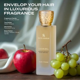 Swiss Arabian Casablanca Hair Perfume–Long Lasting Luxury Scent for Hair - 50ml
