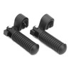 Pair of Motorcycle Foot Pegs Clamp Footrest Mount for 1in