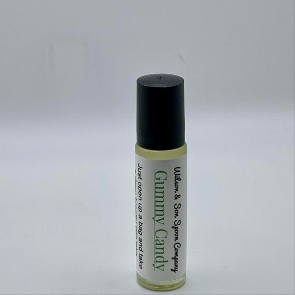 Sweet Fruity Gummy Candy Roll-On Body Oil – Long-Lasting Fragrance,