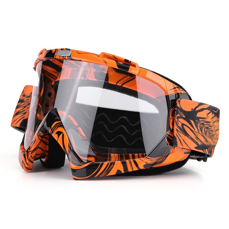 Motorcycle Motocross Off Road Dirt Bike Racing Goggles Glasses Eyes