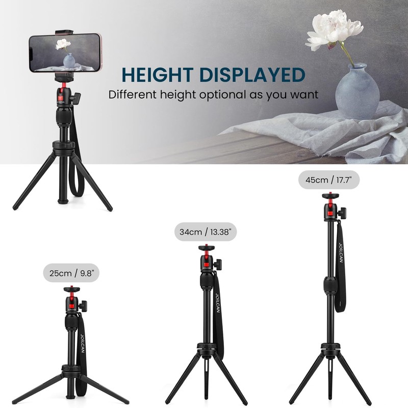 JOILCAN Mini Aluminium Alloy Tripod