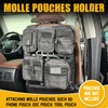Yawayda Rigid MOLLE Panel Seat Back Organizer – Tactical Car