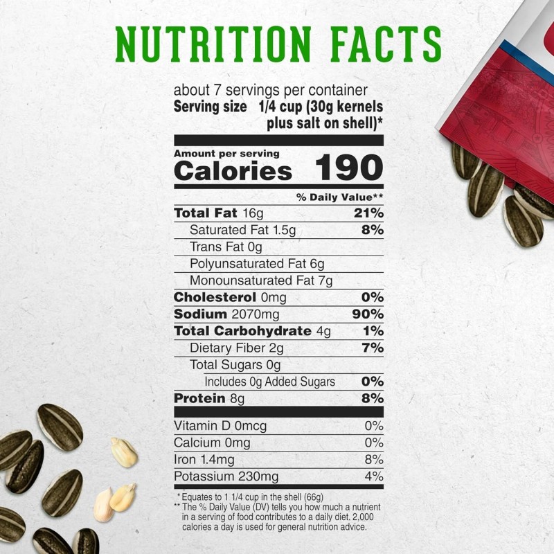David Reduced Sodium Jumbo Sunflower Seeds,Keto Friendly Snack, 16 Oz.