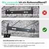 ETROBOT Chain Riveter Bicycle, Chain Lock Pliers, Chain Tester, Bicycle