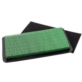 vhbw Filter Set Compatible with Honda HF2214, HF2216, HF2315, HF2415 Lawnmower Engine - 2 x Replacement Filters (Air Filter, Pre Filter)