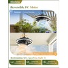 Fanbulous Outdoor Ceiling Fans with Light for Patios, 20" Weatherproof