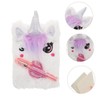 Operitacx 1Set DIY Unicorn Plush Notebook with Pen Portable Journal
