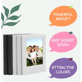 Magnepix Picture Frame (Set of 1, Black & White)