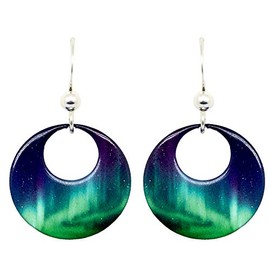 Candelabra Heidi Pinkerton Earrings by d'ears Non-Tarnish Sterling Silver French Hook Ear Wire