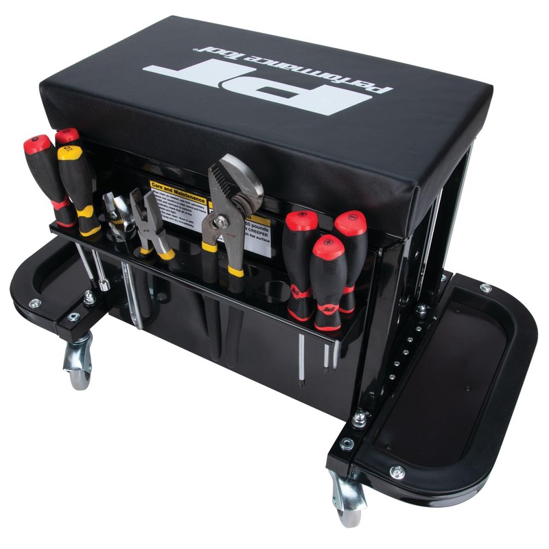 Performance Tool W85025 3-Drawer Rolling Tool Chest Seat With Magnetic