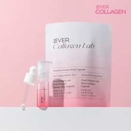 Ever Collagen Lab Freeze-dried GPH Collagen Booster Shot Ampoule Hyaluronic Acid PDRN 1 pack, 1 piece / 에버콜라겐랩 동결건조 GPH 콜라겐 부스터샷 앰플 히알루론산 PDRN 1개입, 1개