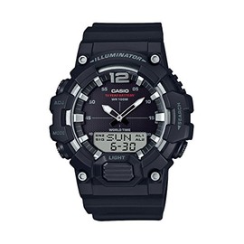 Casio Men's HDC-700-1AVCF Classic Analog-Digital Display Quartz Black Watch