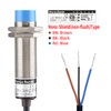 Heschen Capacitive Proximity Switch LJC18A3-H-Z/BY Detector 10 mm 10-30VDC 200mA