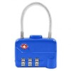 고품질 강력 TSA 베스트 안전 심플 3중 번호 와이어 자물쇠 C (WFJDD6V) High-Quality Strong TSA Best Safety Simple Triple Number Cable Lock C (WFJDD6V)