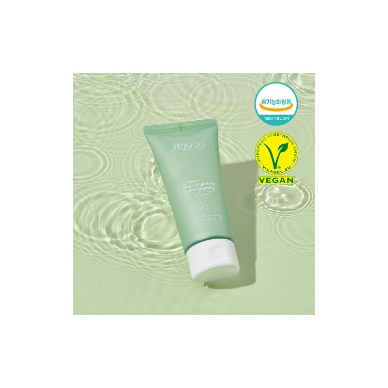Organic Foam Cleansing Vitamin C Natural Face Wash Jeju On