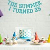The Summer I Turned 25 Banner - Cheers to 25