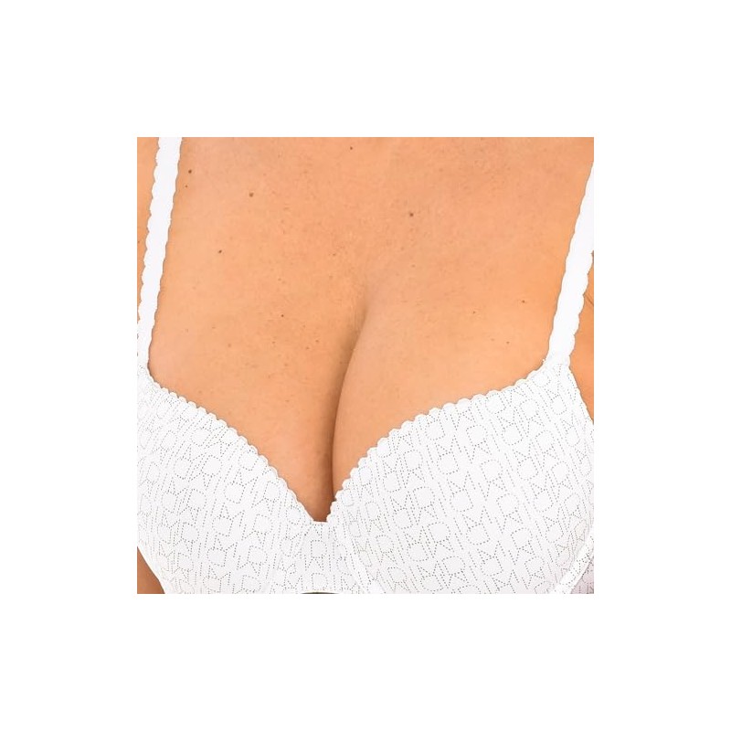 DIM Girl's Touch x1 Bra, White, 34A