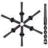 Csdtylh 6PCS Rock Splitting Wedges and 1PCS Rotary Hammer Drill